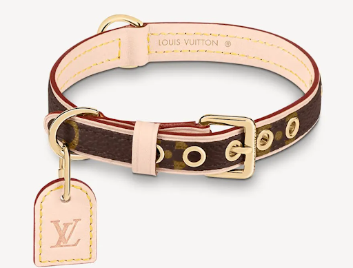 Louis Vuitton dog collar